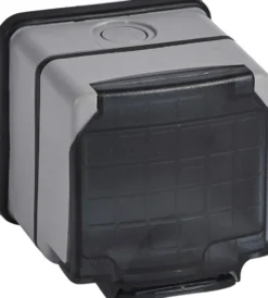 Adapteri Legrand Plexo 66 Mosaic/Arteor 3 moduulia IP66 pinta, harmaa
