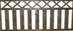 Aitaelementti Koti 1800x800mm, harmaa 2-laatu