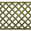 Aitaelementti Lehto A06 1800x800 mm vinoristikko vihreä