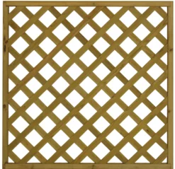 Aitaelementti Lehto A09 1200x1200 mm vinoristikko vihreä