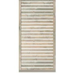 Aitaelementti Palmako Nina2 GYVPI 900x1800mm painekyllästetty harmaa, 5kpl/pkt