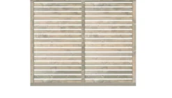 Aitaelementti Palmako Nina6 GYVPI 1800x1500mm painekyllästetty harmaa, 5kpl/pkt
