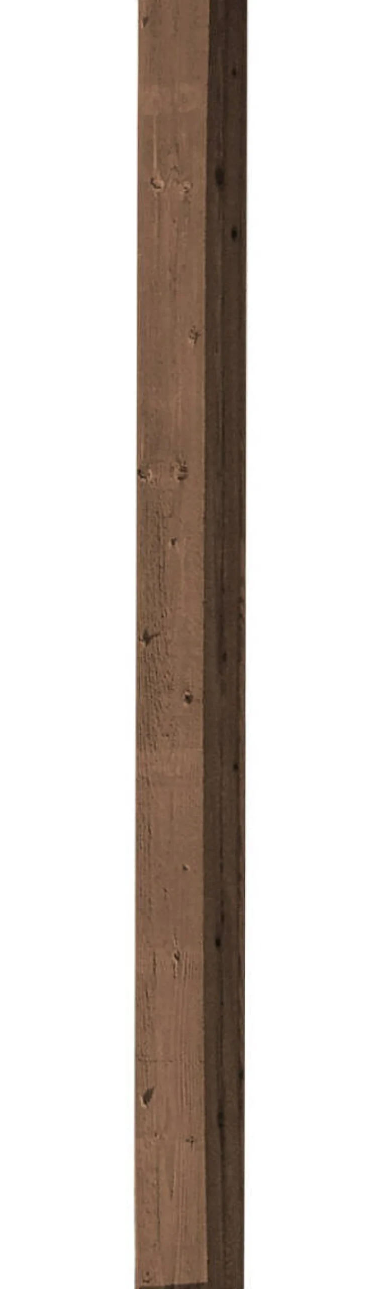 Aitatolppa K02/100R 100x100 mm sahapintainen ruskea