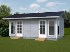 Aitta Timburg E12 6040x3180 mm 19.21 m² puuvalmis