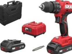 Akkuiskuporakone Skil 3021 HA 20V 2x2,0 Ah akuilla + salkku