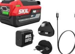 Akku ja laturi Skil 3144 USB-C KeepCool 4,0 Ah + 3141 45W Power Delivery