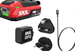 Akku ja laturi Skil 3142 USB-C KeepCool 2,0 Ah + 3141 45W Power Delivery