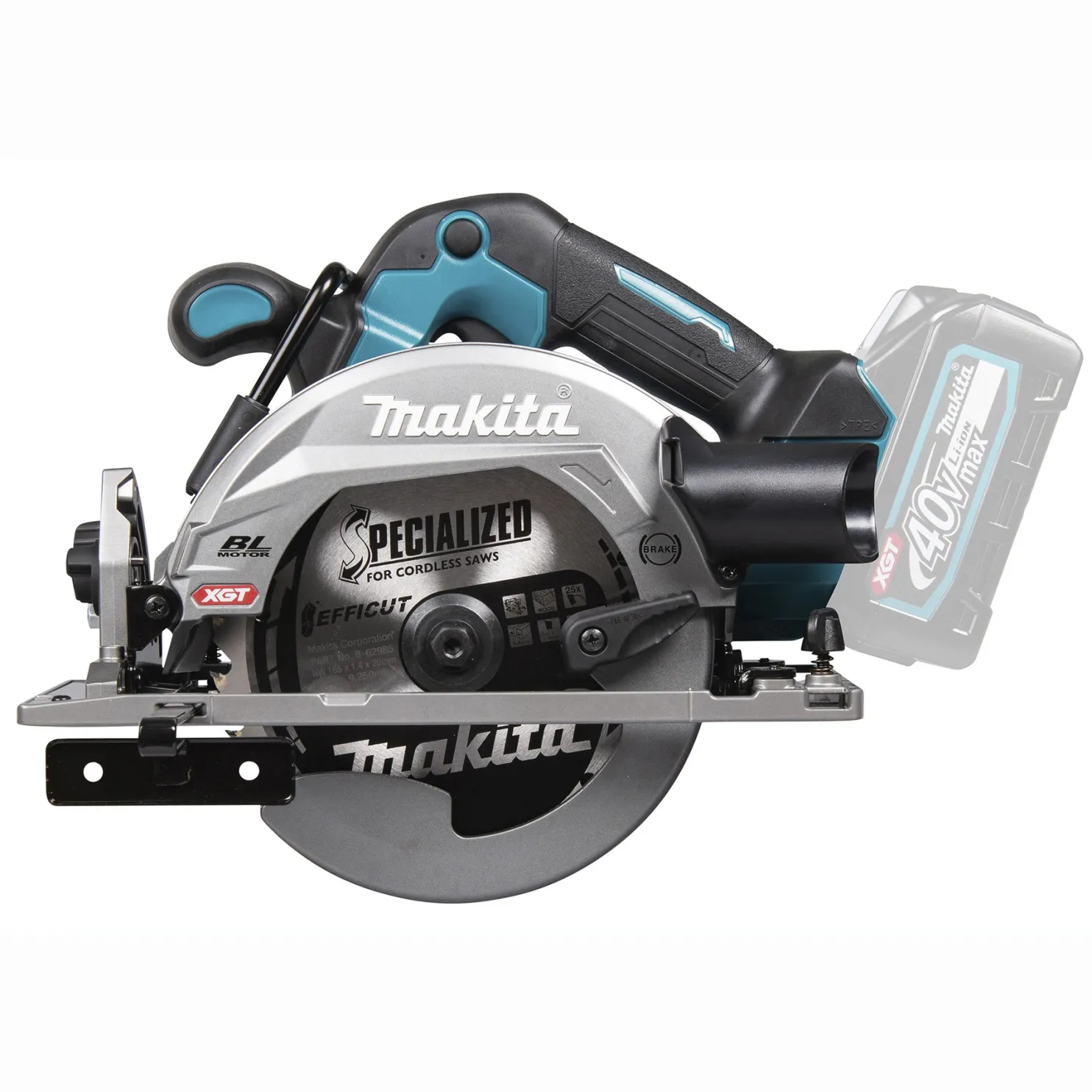 Akkupyörösaha Makita XGT HS012GZ Ø165 mm 40V ilman akkua