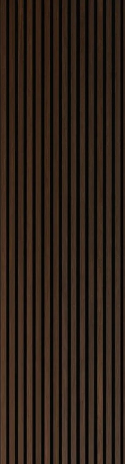 Akustiikkalevy Fibrotech Premium, 22x605x2440mm, savutammi puuviilu