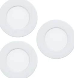 Alasvalosarja 3 x Eglo Fueva 6-z LED RGB/CCT Ø8.6cm IP44