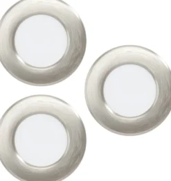Alasvalosarja 3 x Eglo Fueva 6-z LED RGB/CCT Ø8.6cm IP44
