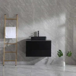 Allaskaappi altaalla Bathlife Extas 600-1000 mm musta