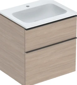 Allaskaappi altaalla Geberit iCon, allaskytkennällä, tammi, eri kokoja