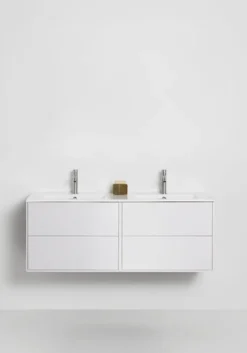 Allaskaappi altaalla Hafa Edge, 470x1210x465mm, 4 ltk, eri värejä