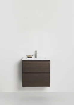 Allaskaappi altaalla Hafa Go Plus, 600x610x165mm, 2 ltk, eri värejä