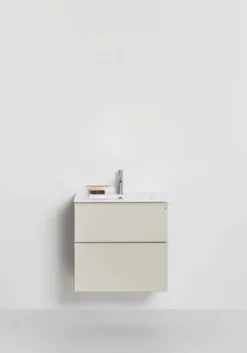 Allaskaappi altaalla Hafa Go Plus, 600x610x165mm, 2 ltk, eri värejä