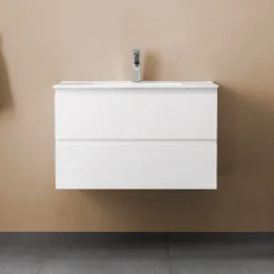Allaskaappi Bathlife Eufori, 600-1000 mm, valkoinen