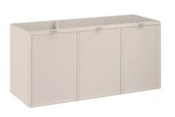 Allaskaappi Interia Bredvik, 3-ovella, 120x46x57 cm, beige