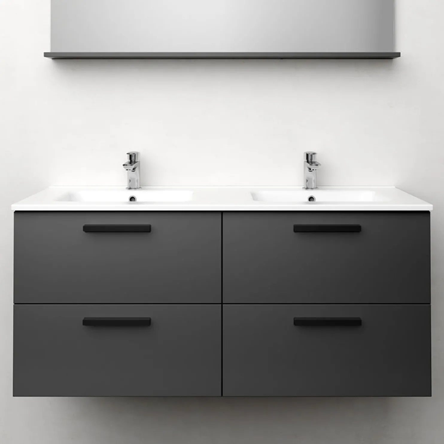 Allaskaappi kaksoisaltaalla Westerbergs Jord 1200x535 mm eri vaihtoehtoja