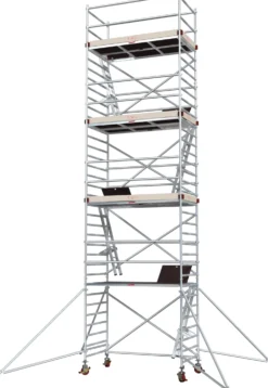 Alumiiniteline Tikli Jumbo 9900-8P, tasokorkeus 8.5m, 250x135cm