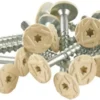 Asennusruuvi Fibrotech akustiikkalevyille, 5x45mm, 100kpl, beige