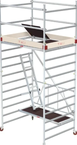 Asennusteline Tikli Jumbo 178BK+1+1, 185x135cm, 2.8m tasokorkeus