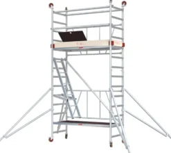 Asennusteline Tikli Jumbo 178x2 setti 178x74cm tasokorkeus 2,5 m