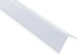 Askelkulmalista Maler uritettu 35x35x2000mm alumiini tarra valkoinen maalattu