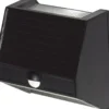 Aurinkokennoseinävalaisin Star Trading Wally 110x110x60mm liiketunnistin musta
