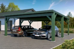 Autokatos Holzbrüder Ralf 42m2, kantavuus 250 kg/m²
