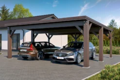 Autokatos Holzbrüder Ralf 42m2, kantavuus 250 kg/m²