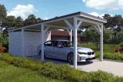Autokatos Holzbrüder Ralf 26m2 varastolla