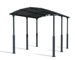 Autokatos matkailuautolle Palram-Canopia Alpine, 15.8m², metalli, tummanharmaa/harmaa