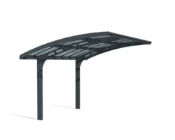 Autokatos Palram-Canopia Arizona Breeze, 13.8m², yhdelle autolle, tummanharmaa/harmaa