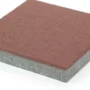 Betonilaatta Rudus 398x398x50 mm sileä punainen