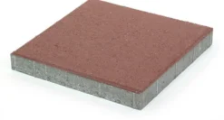 Betonilaatta Rudus 398x398x50 mm sileä punainen