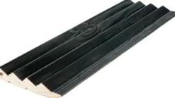 Dyyni-paneeli Cent 15x90mm, mänty, hiili, saunasuoja, eri pituuksia