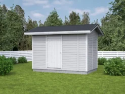 Elementtivarasto Timburg E7b 2140x3540 mm 7.58 m² puuvalmis