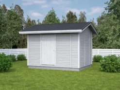 Elementtivarasto Timburg E7d 3540x2640 mm 9.35 m² puuvalmis