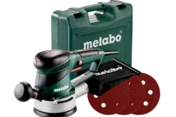 Epäkeskohiomakone Metabo SXE 425 Turbotec tarvikkeilla