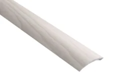 Eritasolista Maler sileä 0-10mm 6,2x41x1000mm alumiini tarra valkotammi