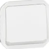 Hakuvalollinen vaihtopainikemekanismi Legrand Plexo 10 A IP55, valkoinen