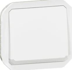 Hakuvalollinen vaihtopainikemekanismi Legrand Plexo 10 A IP55, valkoinen