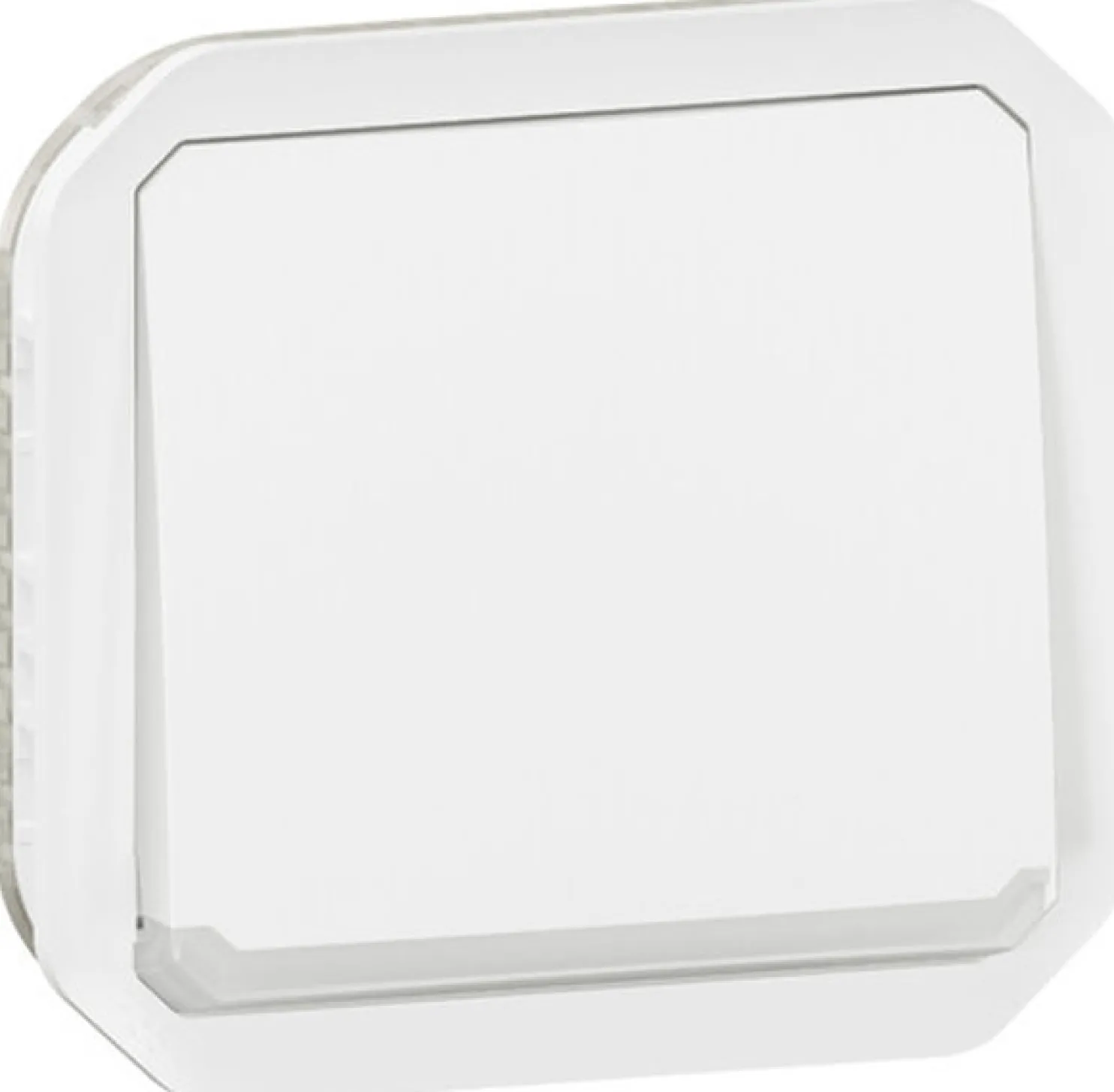 Hakuvalollinen vaihtopainikemekanismi Legrand Plexo 10 A IP55, valkoinen