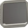 Hakuvalollinen vaihtopainikemekanismi Legrand Plexo 10 A IP55, antrasiitti