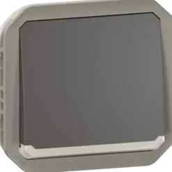 Hakuvalollinen vaihtopainikemekanismi Legrand Plexo 10 A IP55, antrasiitti