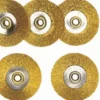 Harjasarja porakoneelle Proxxon 28962, messinkiharjat, 22mm, 5 kpl