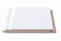 Helmipaneeli Maler 10x120x2070mm MDF ympäripontattu valkoinen