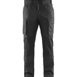 Housut Blåkläder 1459 Stretch tummanharmaa/musta