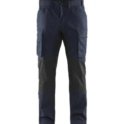 Housut Blåkläder 1459 Stretch tummansininen/musta
